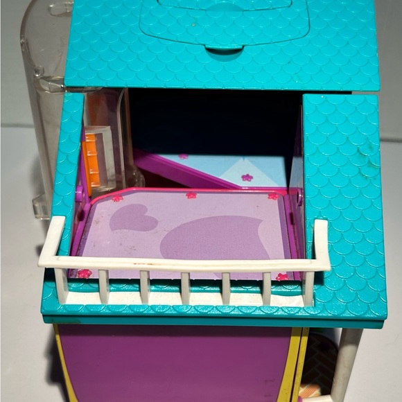 Polly Pocket Magnetic Doll House Elevator Mattel 2002 House Only - Picture 4 of 10